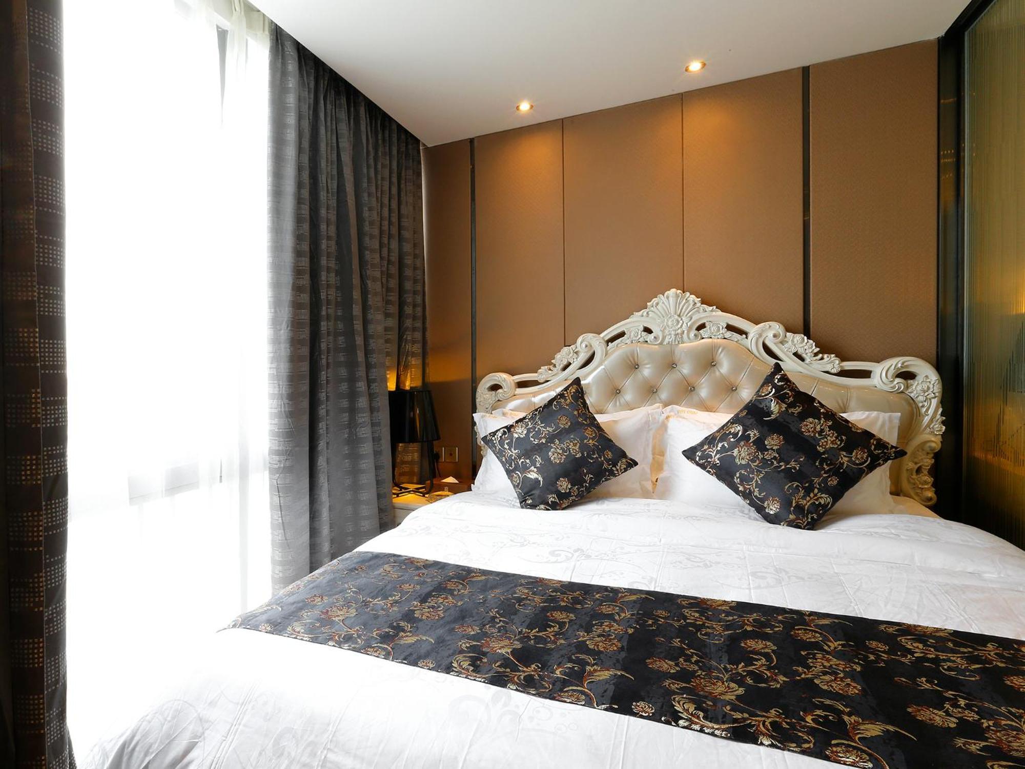 Pengman Beijing Rd. A-Mall Apartment Kanton Zimmer foto
