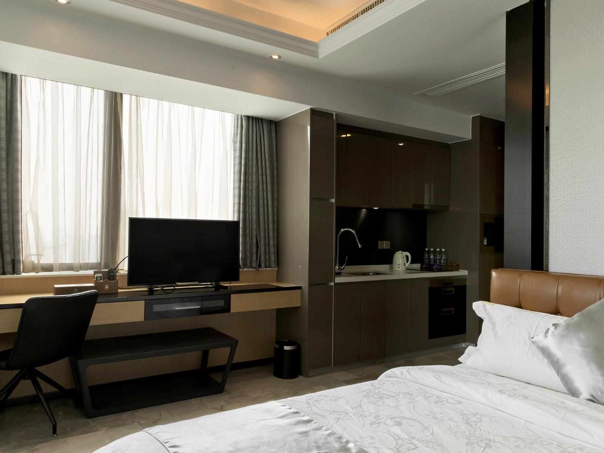 Pengman Beijing Rd. A-Mall Apartment Kanton Zimmer foto